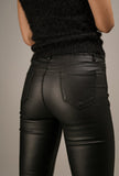 Brigitte Leather Look Trousers - Little Black Pistol
