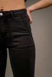 Gloria 70's Flared Denim Jeans - Little Black Pistol