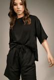 Louisa Loungewear Co-ord Set With Shorts - Little Black Pistol