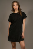 Whitney Oversized T-shirt Dress - Little Black Pistol